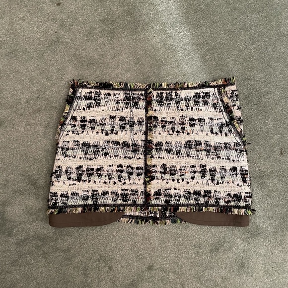 VINTAGE LOUIS VUITTON tweed mini skirt - Picture 4 of 6